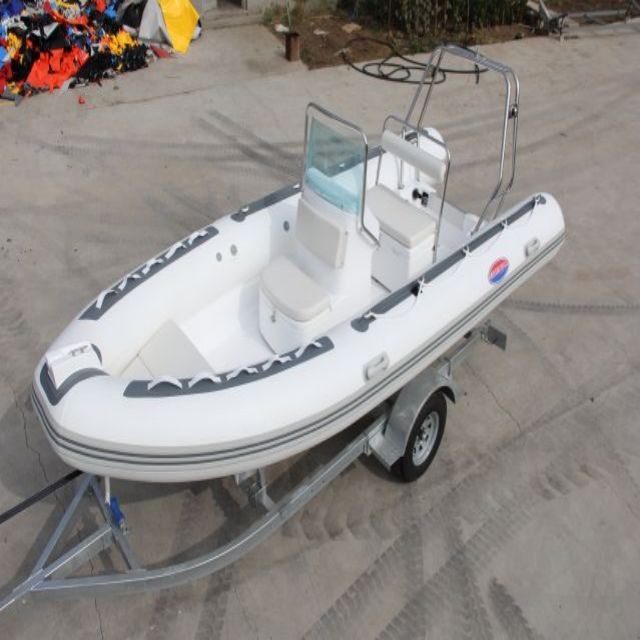 Fishing Boat Fiberglass - 高品質リジッドインフレータブルRIB 480 B リブボート ダブルハル グラスファイバーハル