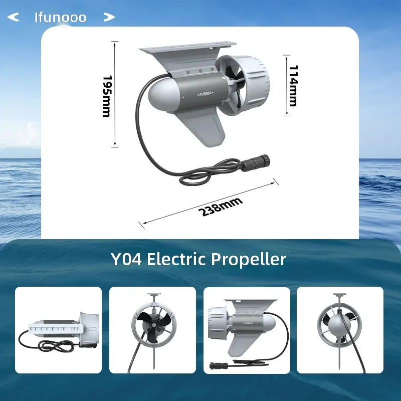 24V 330W 電動水中スラスタ、B3リチウムバッテリーボ - Fishing Boat Outboard Motor のレビューと価格