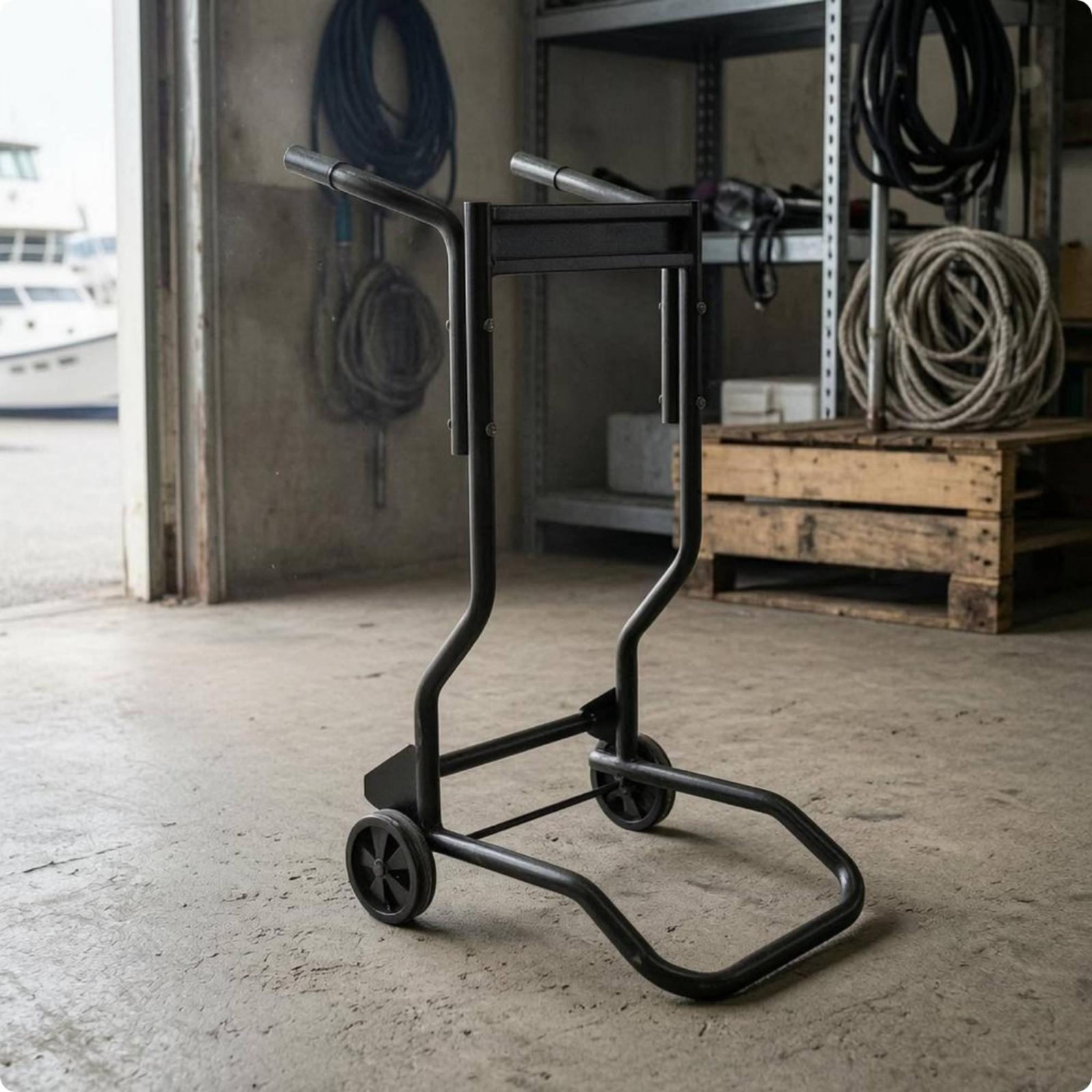 船外機用トロリー 折りたたみ式エンジンカート スチールフレー - Fishing Boat Outboard Motor のレビューと価格