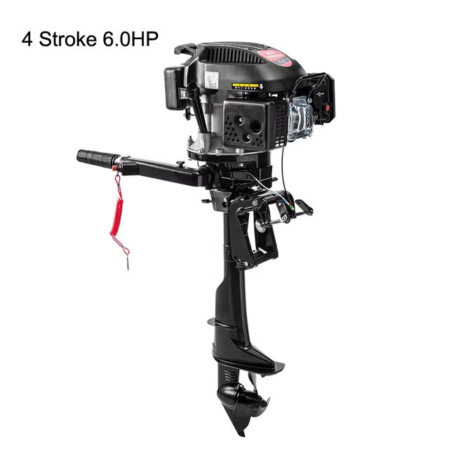 4ストローク4馬力6馬力7馬力船外機ボートエンジンボートモー - Fishing Boat Outboard Motor のレビューと価格