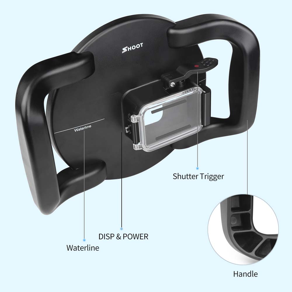 水中ダイビングドームポート GoPro Hero 13/12 - Fishing Boat Cover のレビューと価格